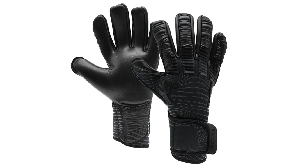 precision blackout goalkeeper gloves