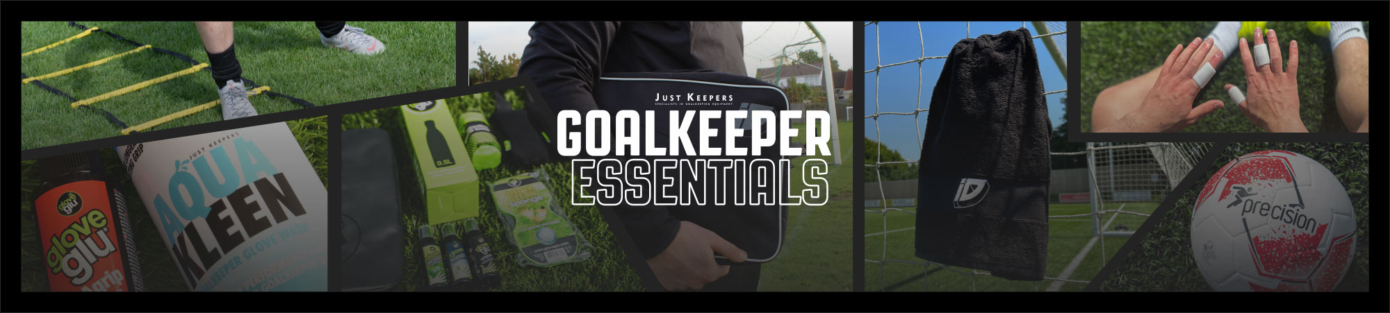 Just Keepers Goalkeeper accessories for matchday and training