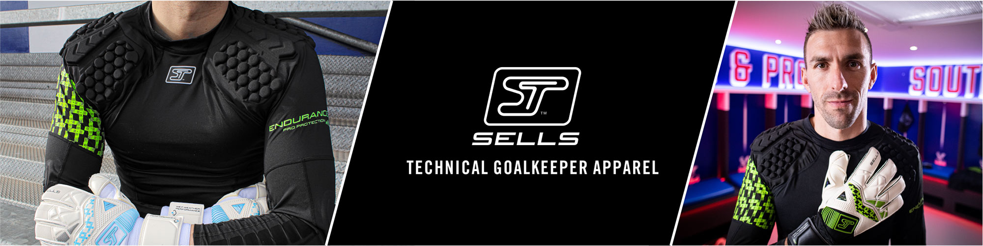 Sells Endurance Padded Goalkeeper Base Layers 