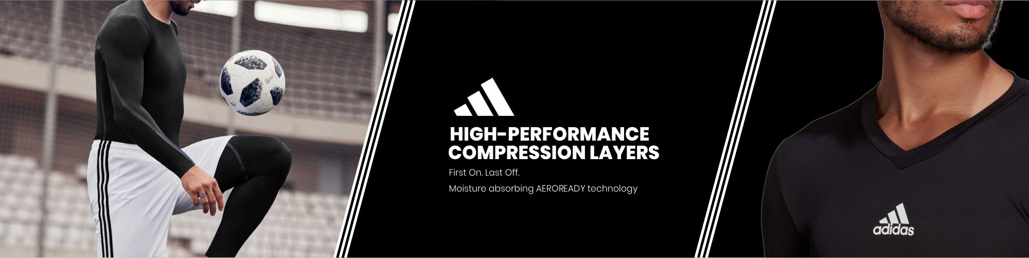 adidas team baselayer compression base layer for football