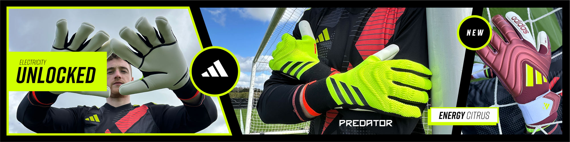 adidas Energy Citrus Electricity Pack Goalkeeper Gloves