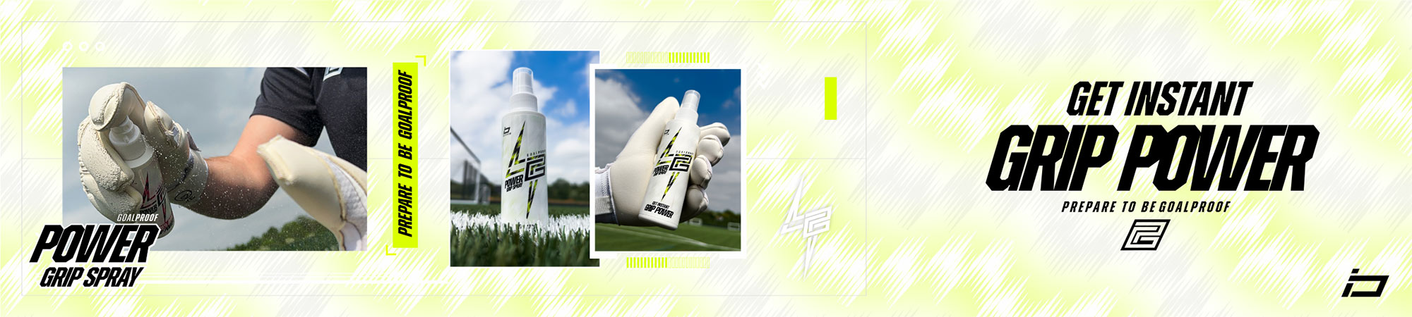 Goalproof POWER GRIP goalkeeper grip spray