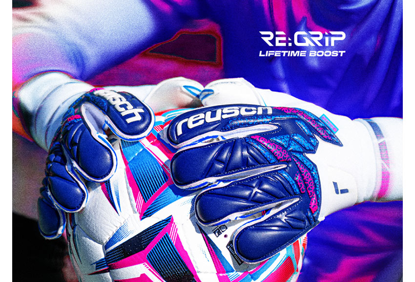 Reusch Re:Grip dual layered goalkeeper gloves 