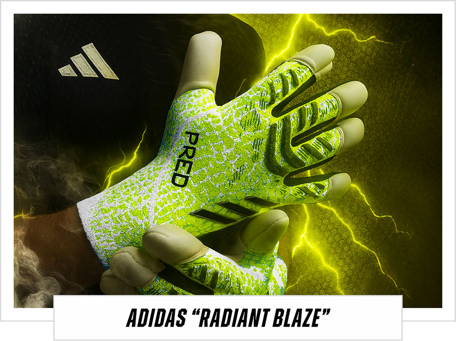 adidas Radiant Blaze Lucid Lemon Goalkeeper Gloves 2025 adidas predator gloves