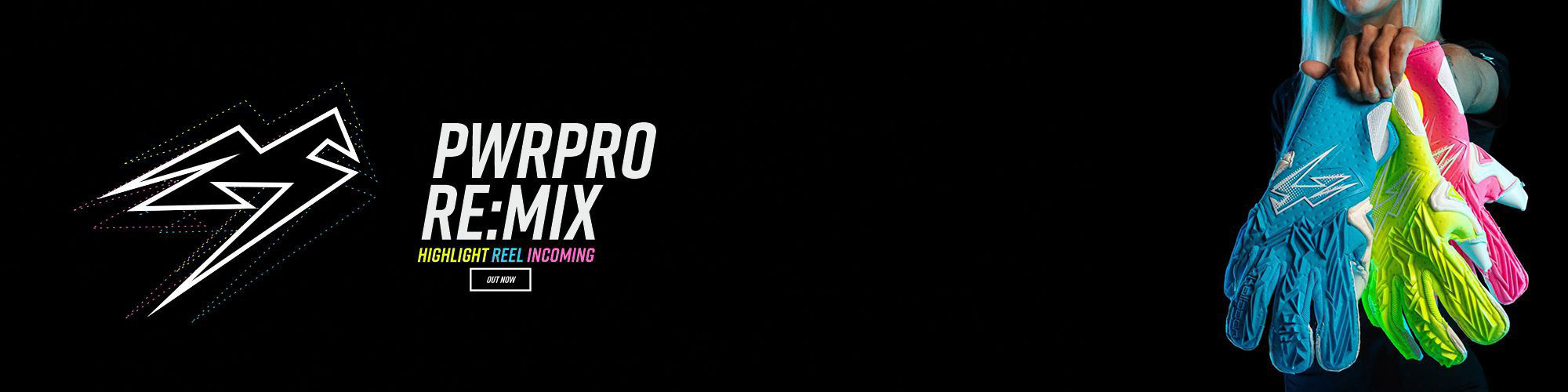 Kaliaaer PwrPro Re Mix Highlighter Goalkeeper Gloves