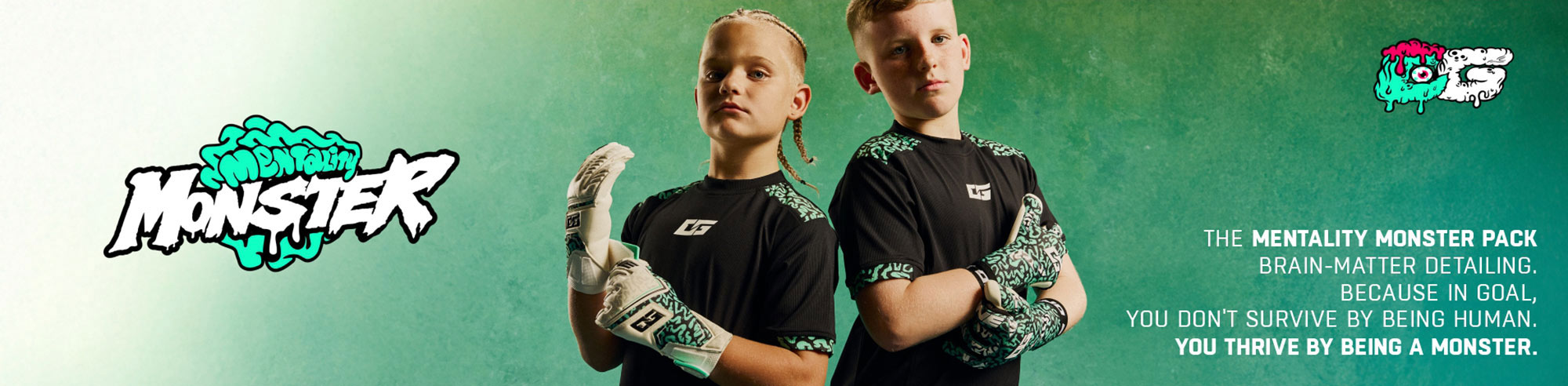 ONE Mentality Monster Pack Kid De Gea Oli Russel ONE Gloves juniors kids