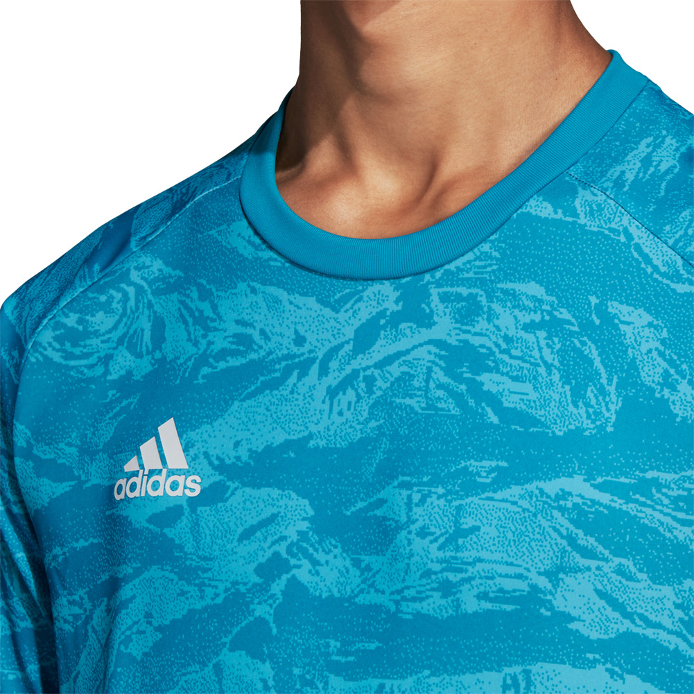 adidas blue goalkeeper jersey