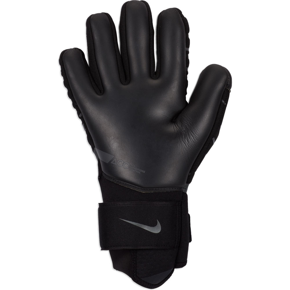 black nike goalkeeper gloves