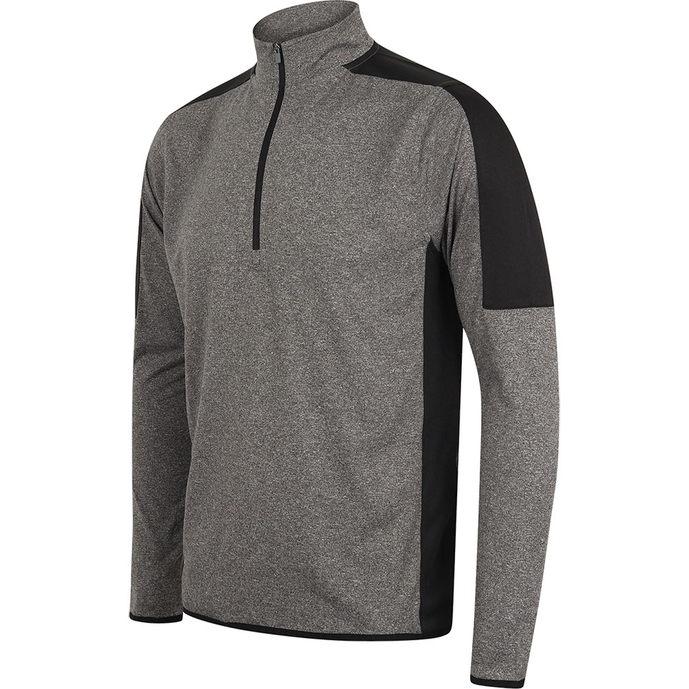 Keeper iD GK Pro 1/4 Zip Training Top grey/black - Just Keepers