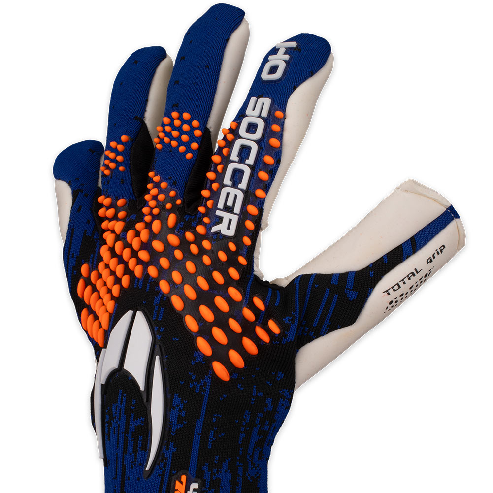 520298 HO Soccer Kontrol Knit Tech Junior Goalkeeper Gloves Blue Just