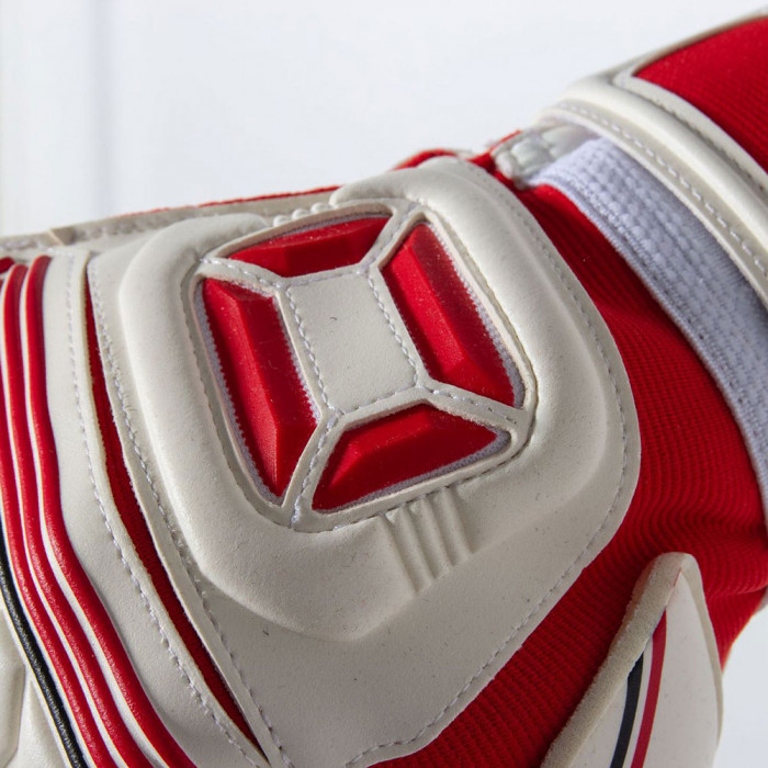 Stanno Ultimate Grip Roll Finger II Goalkeeper Gloves White/Red