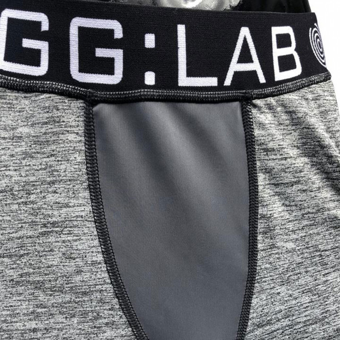  600202J GG:LAB PROTECT BASELAYER SHORTS JUNIOR GREY 