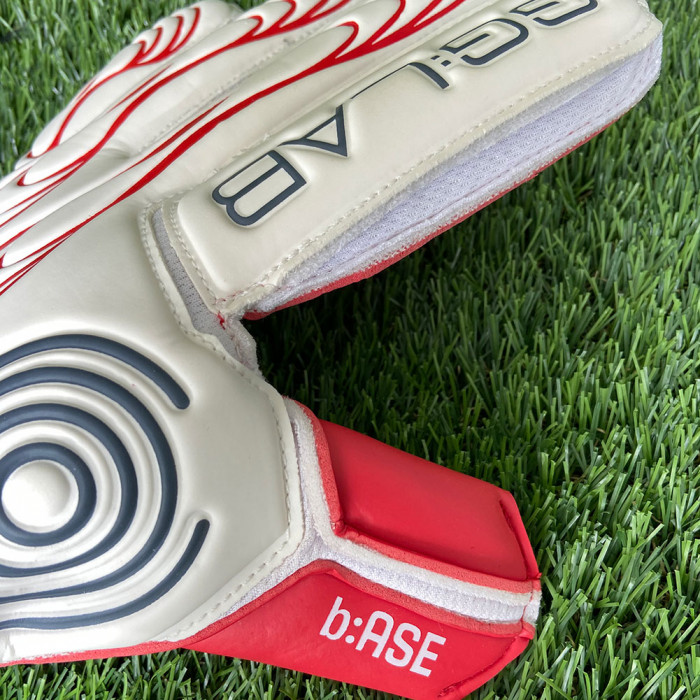 GG:LAB b:ASE (Astro) Junior Goalkeeper Gloves White/Red