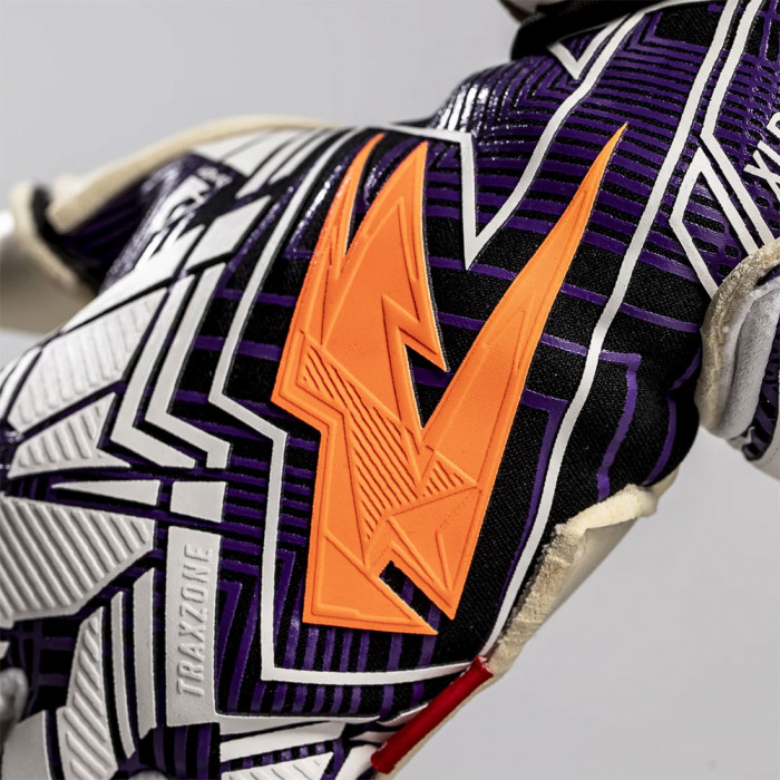 Kaliaaer PWRLITE 3DXi+ Goalkeeper Gloves Purple/Neo Orange