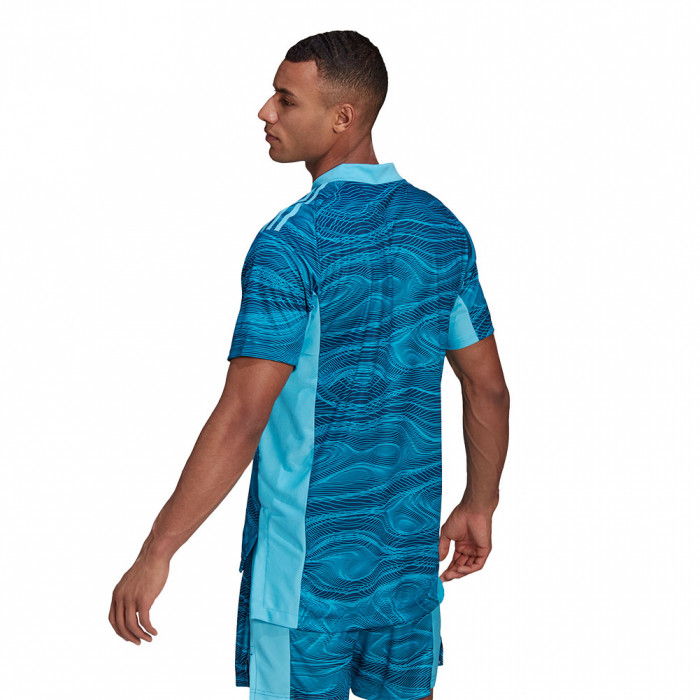  GT8426 adidas CONDIVO 21 GoalKeeper Jersey SS bold aqua 