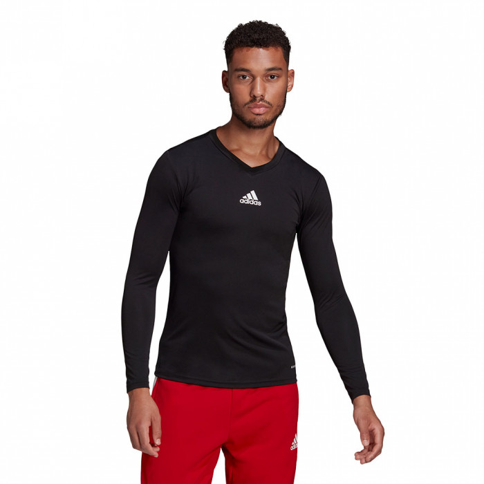 adidas Team Baselayer Tee Long Sleeve Black