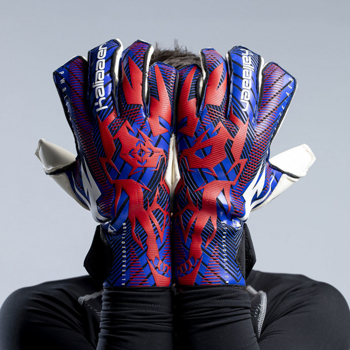 Kaliaaer AER MCG Goalkeeper Gloves Blue/Red/White 