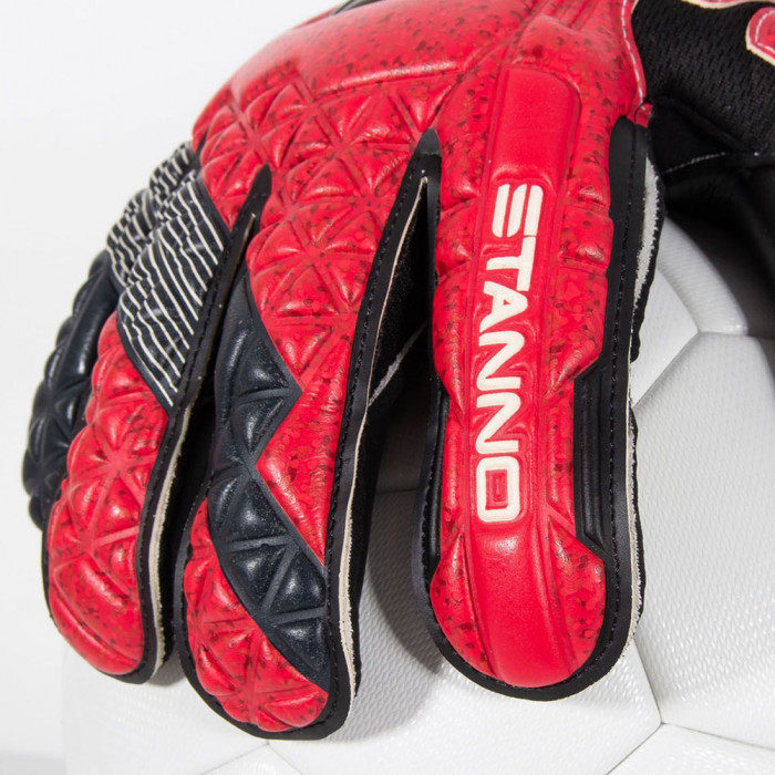 Stanno Hardground Hybrid III Goalkeeper Gloves Black-Red
