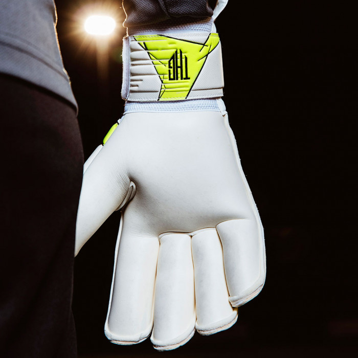 AB1 UNO 2.0 Originals THG Pro Junior Goalkeeper Gloves White/Yellow