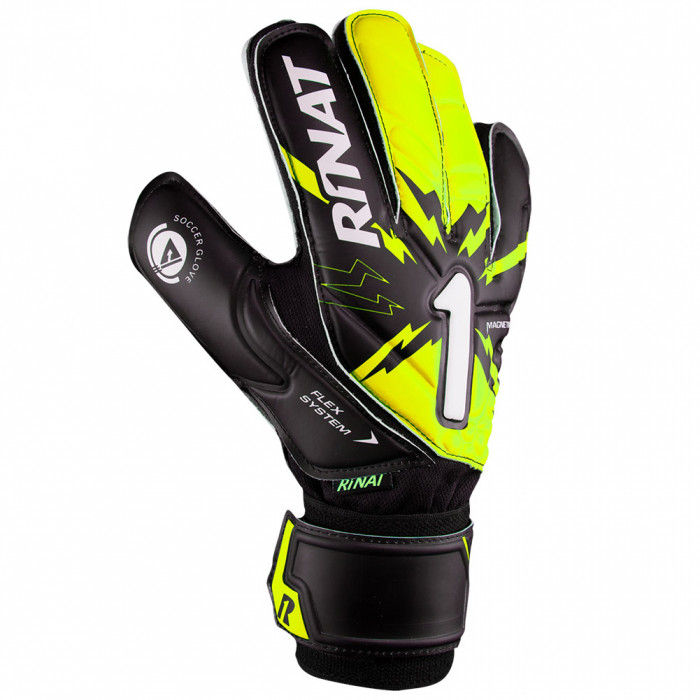 Rinat MAGNETIK TRAINING JUNIOR Goalkeeper Gloves Yellow/Black