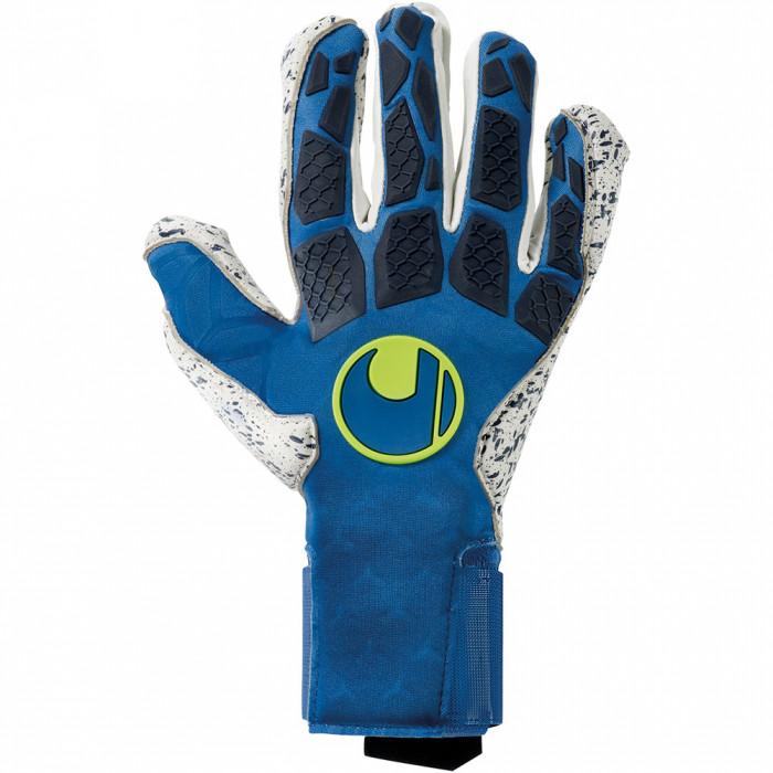  101122901 Uhlsport HYPERACT SUPERGRIP+ Goalkeeper Gloves night blue/f