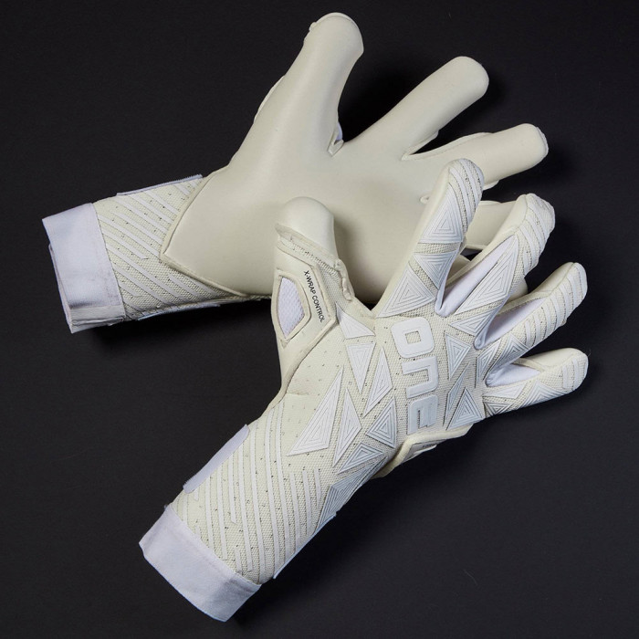 ONE GEO 3.0 Vision Junior Goalkeeper Gloves White