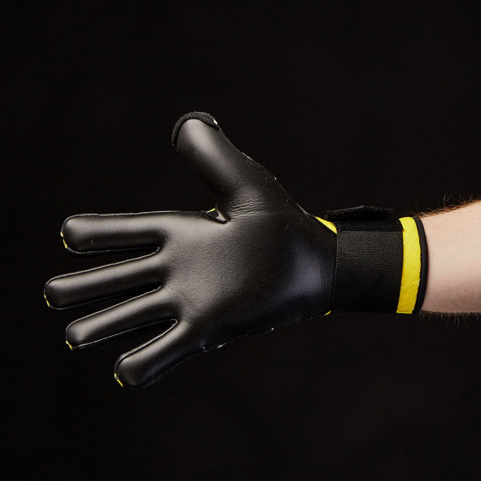 ONE GEO 3.0 Cyber Junior Goalkeeper Gloves Yellow/Sky/Black
