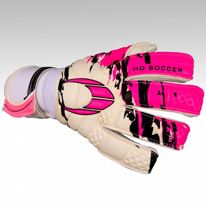 HO Soccer Guerrero Pro Render Negative Goalkeeper Gloves Pink