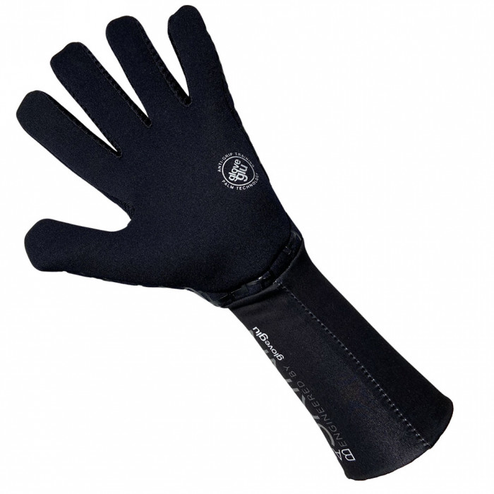 Gloveglu BARE SKINN JUNIOR Goalkeeper Gloves Black