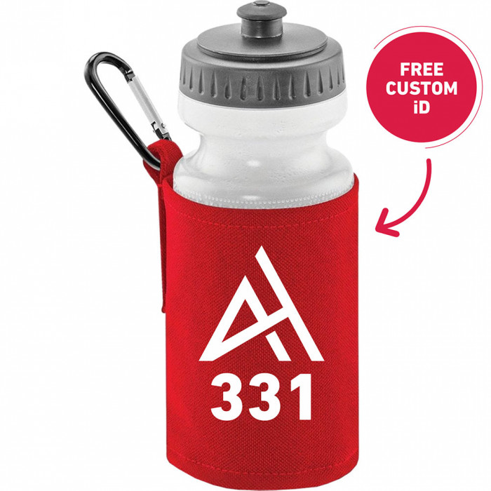  QD440R Keeper iD Custom Water Bottle (Red) 