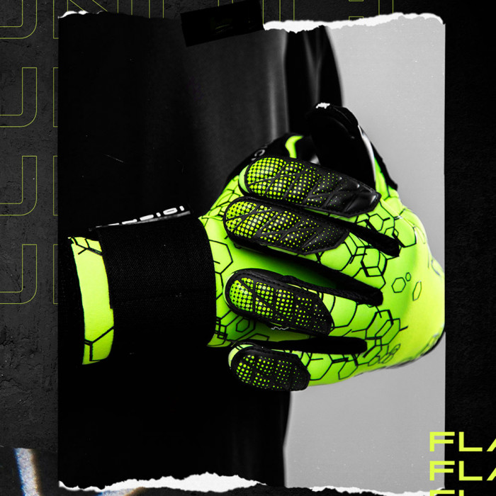 AB1 Gallatico SmartFIT FLASH Goalkeeper Gloves Fluo/Black