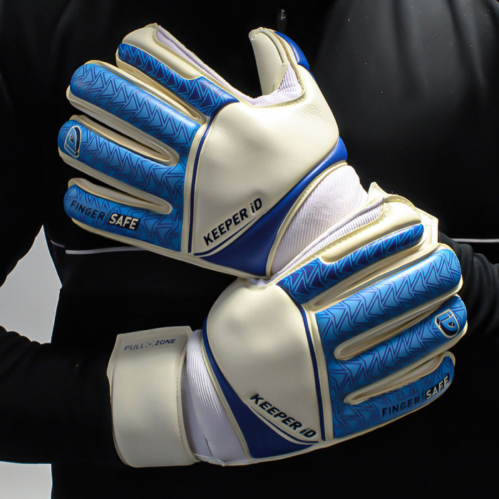 Keeper ID Goalproof Pro FingerSAFE Roll Finger Goalkeeper Gloves
