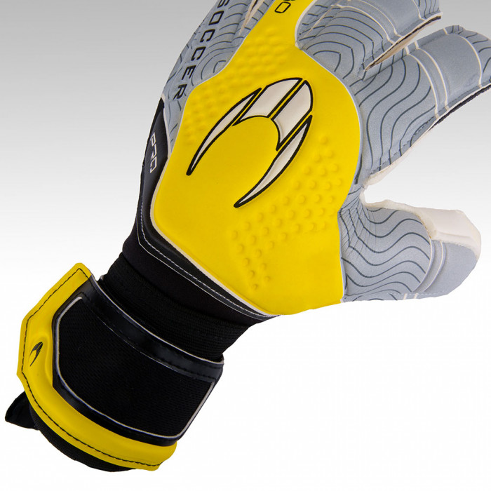 HO Soccer GUERRERO PRO ROLL Junior Goalkeeper Gloves Yellow