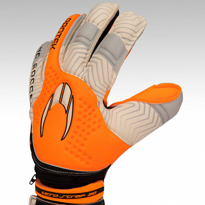 HO Soccer Negative Protek Goalkeeper Gloves Orange