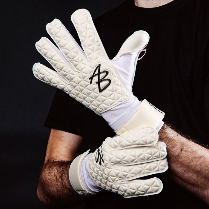 AB1 Undici 2.0 Flex 2 Junior Goalkeeper Gloves White/Black