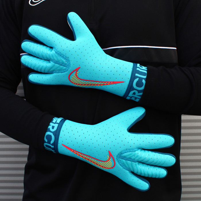 Nike Mercurial Touch Elite Blue Print Goalkeeper Gloves CHLORINE BLUE