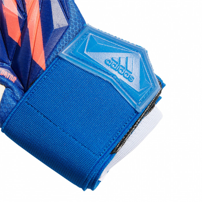 adidas Predator EDGE PRO Junior Goalkeeper Gloves HI-RES BLUE/turbo