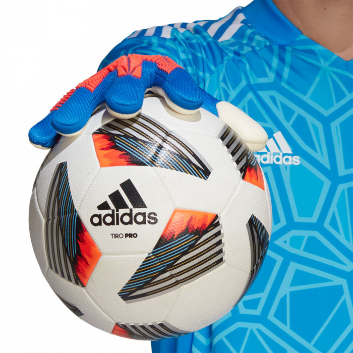 adidas Predator EDGE GL Pro PC PROMO Goalkeeper Gloves HI-RES BLUE/tur