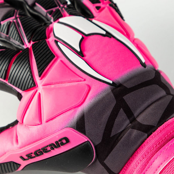 HO Soccer LEGEND Ultimate Goalkeeper Gloves BLACK/PINK