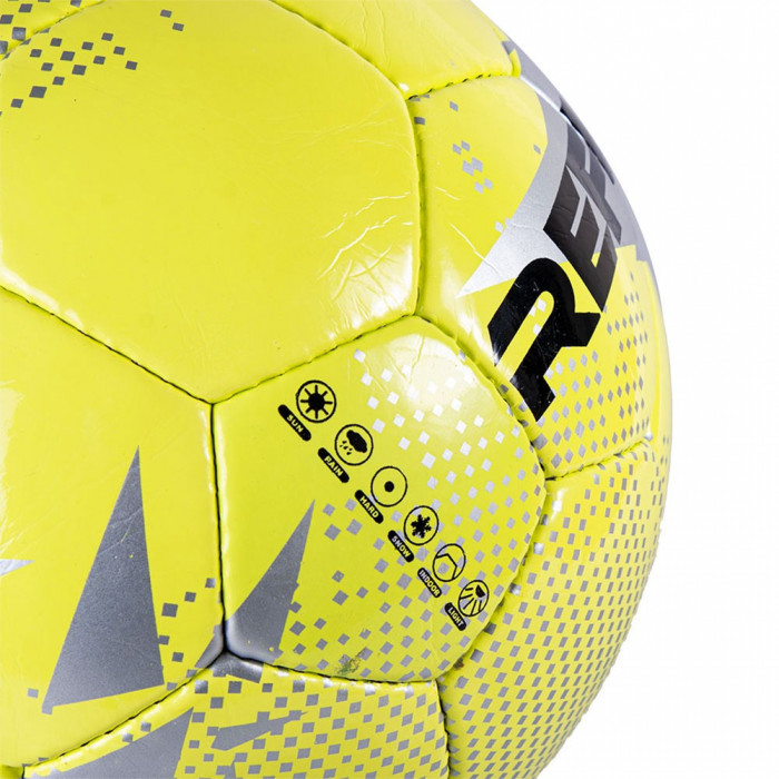 HO Soccer Reflex Irregular Bounce Training Ball Lime/Black/Silver