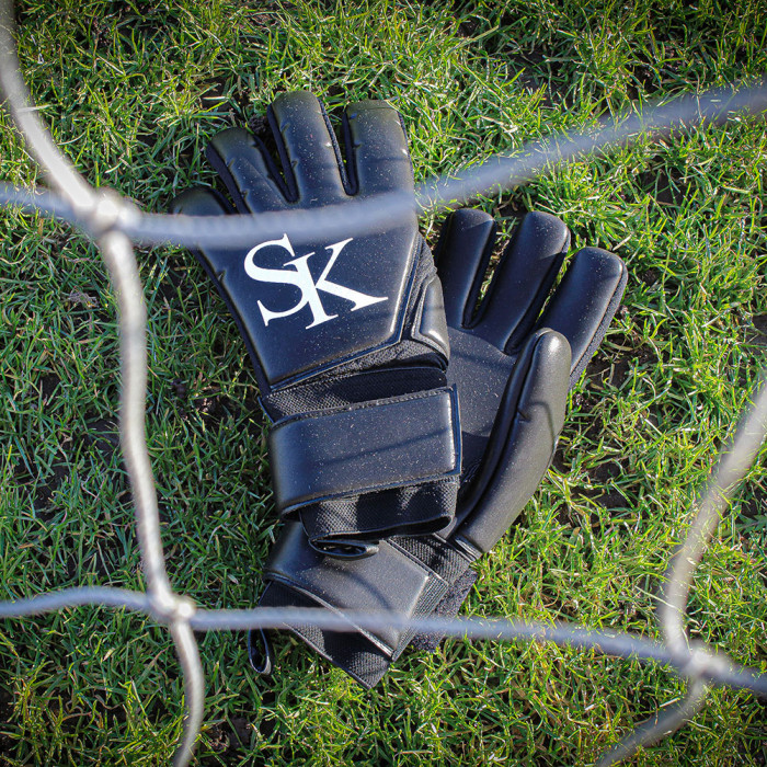 Keeper ID Personal Negative Blackout Junior Goalkeeper Gloves (Black)