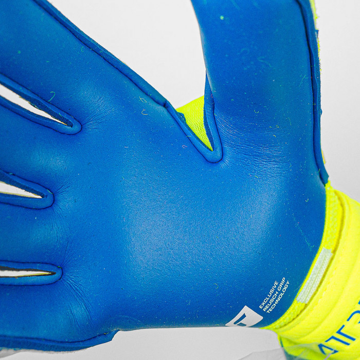 Reusch Attrakt Duo Ortho-Tec Goalkeeper Gloves safety yellow/deep b