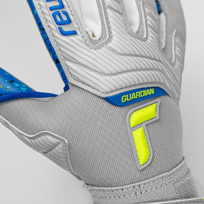 Reusch Attrakt Fusion Guardian Junior Goalkeeper Gloves VAPOR GREY/DEE