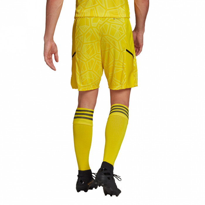  HF0146 adidas Condivo 22 Junior Goalkeeper Shorts Yellow 
