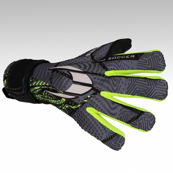  520070 HO Soccer FIRST SUPERLIGHT Goalkeeper Gloves Black/Neon 