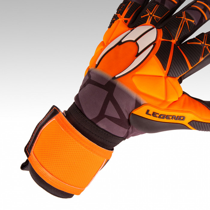 HO Soccer LEGEND Ultimate Goalkeeper Gloves Orange/Black