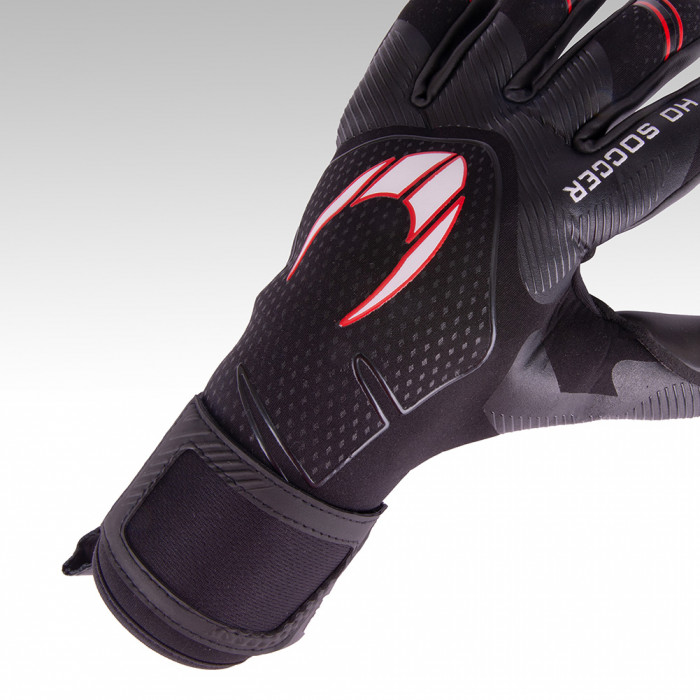 HO Soccer Supremo Pro Goalkeeper Gloves Black
