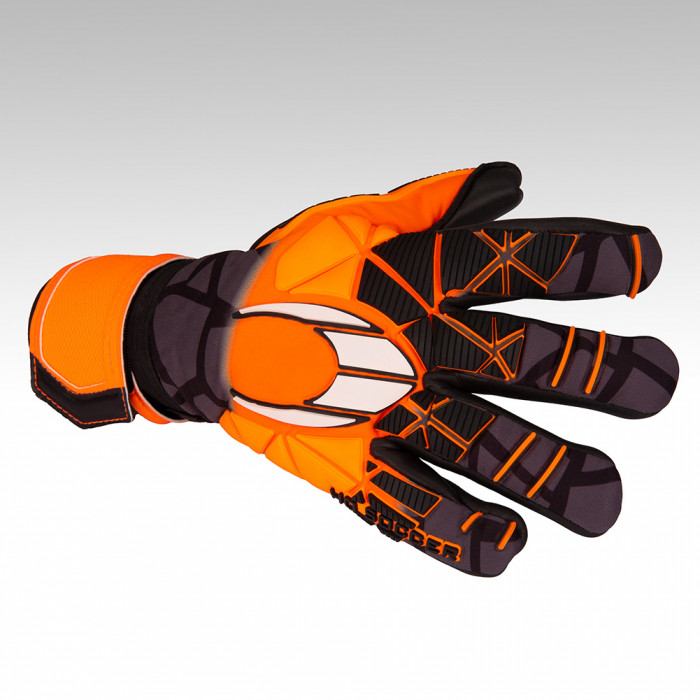 HO Soccer LEGEND Ultimate Junior Goalkeeper Gloves Orange/Black
