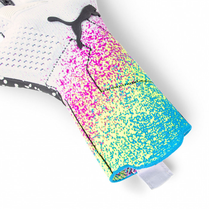 Puma FUTURE Z.ONE Grip 1 Negative Cut Goalkeeper Gloves White/Thrill