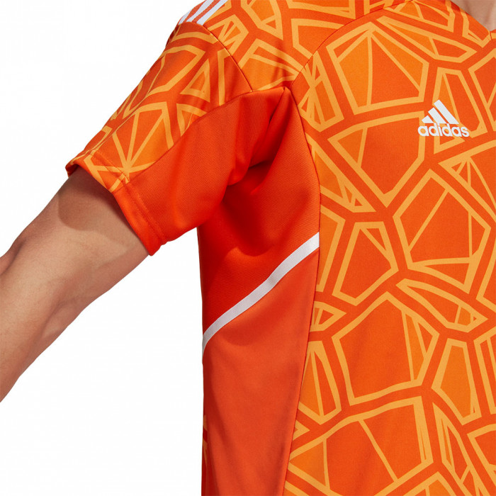 adidas Condivo 22 Short Sleeve Goalkeeper Jersey Orange